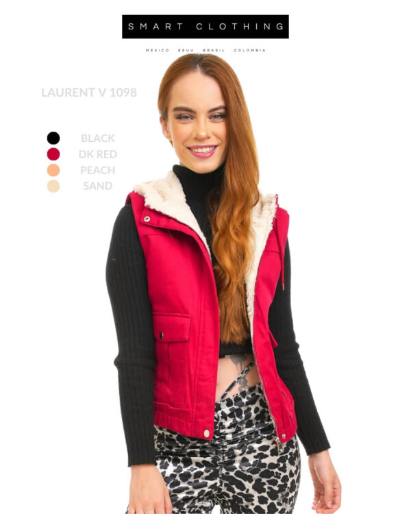 CHALECO MUJER ALGODÓN LAUREN 1098