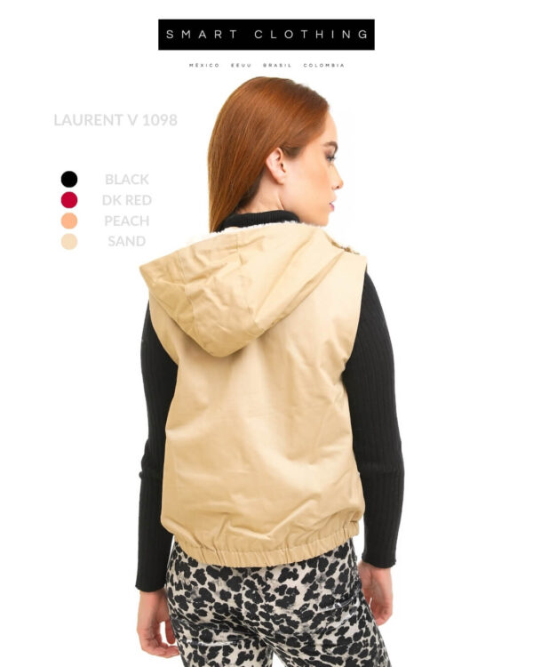 CHALECO MUJER ALGODÓN LAUREN 1098 - Imagen 3